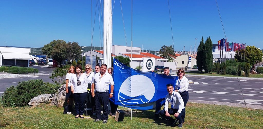 Die Blaue Flagge wurde in der Marina zum 26. Mal gehisst 